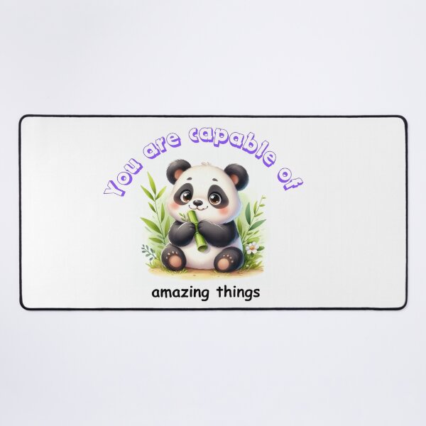 Item preview, Motivational panda designed and sold by FrancelaSegura.