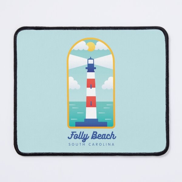 Item preview, Folly Beach Morris Island Lighthouse Tourist Souvenir designed and sold by carolinafound.