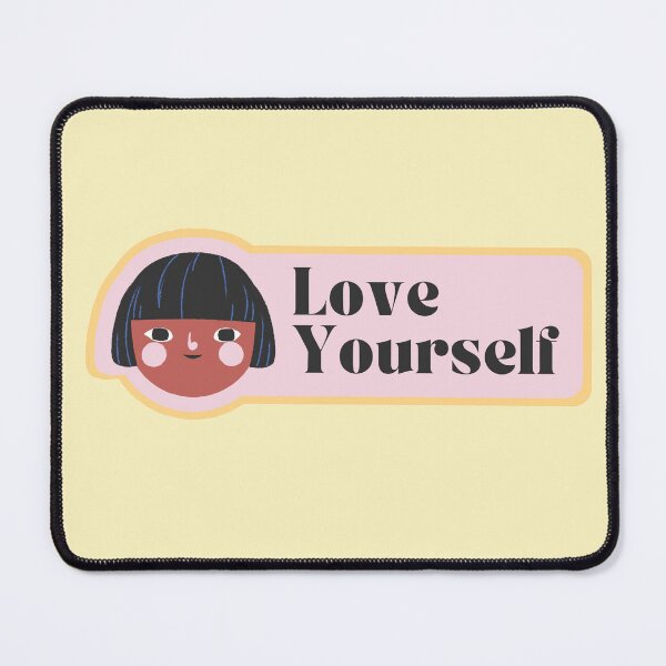 Item preview, LOVE YOURSELF - Self love quote  designed and sold by HELL0WBELLO.