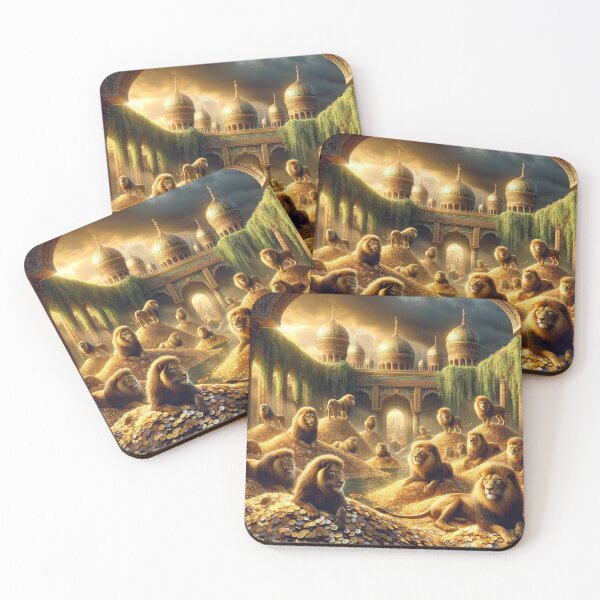 Item preview, Lions Lair Millions Coins designed and sold by Emoji Emblems.