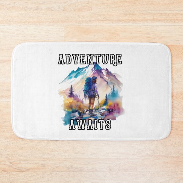 Item preview, Embark on Adventure: Where Every Step Holds Promise designed and sold by MillennialVibe.