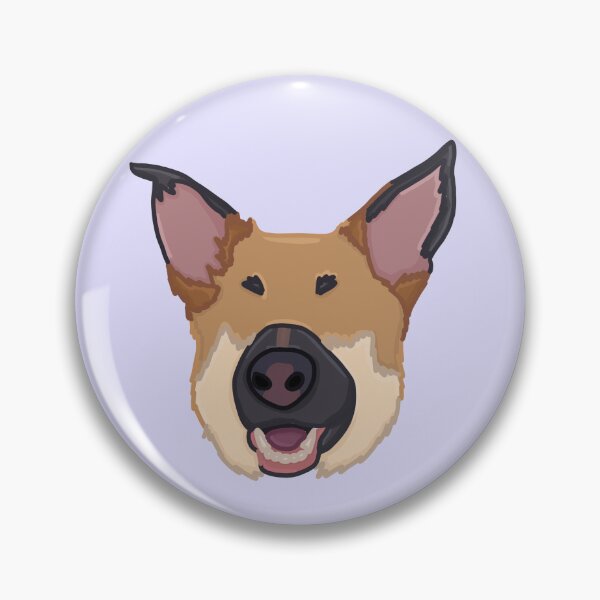 Item preview, Cute German shepherd mix  designed and sold by Skatehaliak.