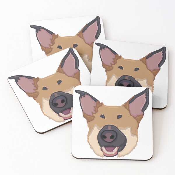Item preview, Cute German shepherd mix  designed and sold by Skatehaliak.