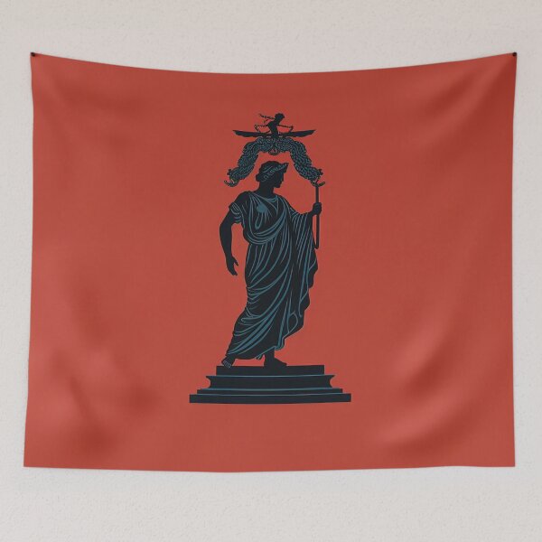 Item preview, Asclepius | Red minimalism designed and sold by ComicsFactory.