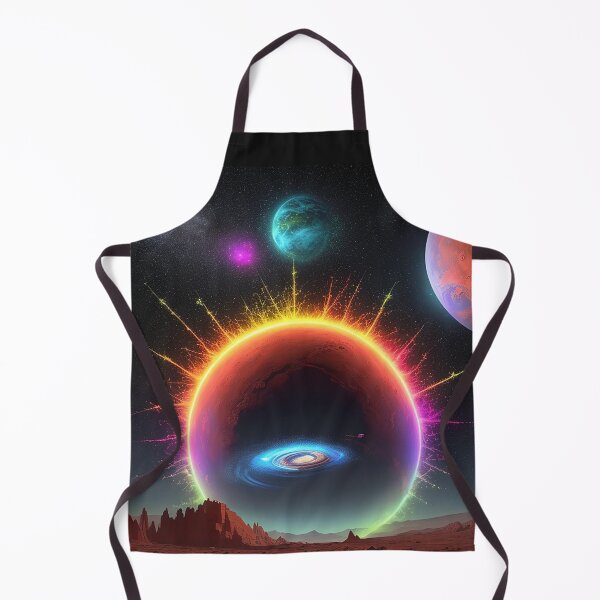 Artikelvorschau, Universelle Sonnenfinsternis und Tür der Zeit zu anderen Welten UFO Fashion IA Kunst entworfen und verkauft von Carlos Gudino.