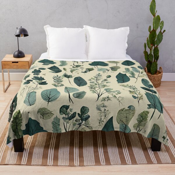 Item preview, Green Leaves Pattern designed and sold by StylesVero.