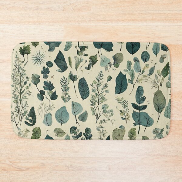 Item preview, Green Leaves Pattern designed and sold by StylesVero.