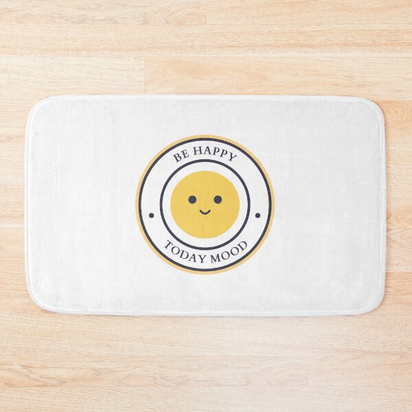 Item preview, ALWAYS BE HAPPY - TODAY'S MOOD Self affirmation quote designed and sold by HELL0WBELLO.