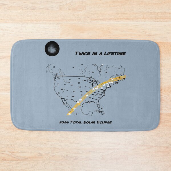 Item preview, Twice in a Lifetime: 2024 Total Solar Eclipse designed and sold by @ndrys.