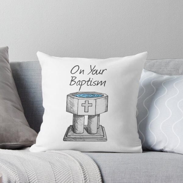 Item preview, On Your Baptism, Christian Church Font  designed and sold by doodlerob.