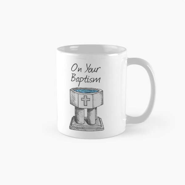 Item preview, On Your Baptism, Christian Church Font  designed and sold by doodlerob.