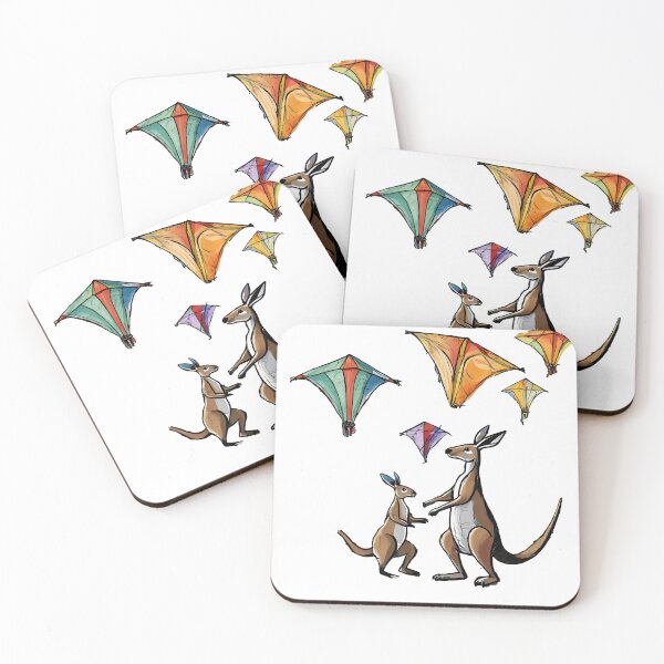 Item preview, Kangaroos at the Kite Festival designed and sold by omerfdln34.