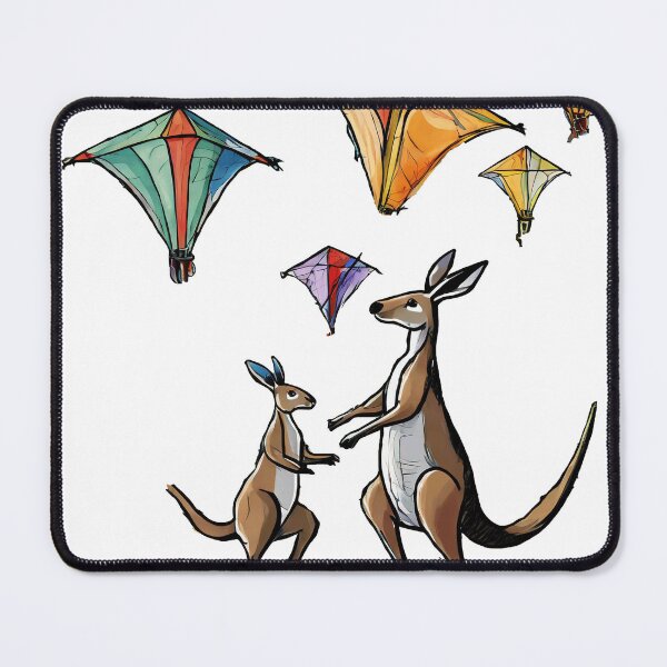 Item preview, Kangaroos at the Kite Festival designed and sold by omerfdln34.