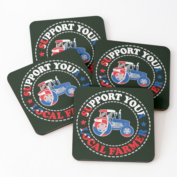 Item preview, Support Your Local Farmers, SK, Bratislava, Slovakia designed and sold by Cerulean-Shop.