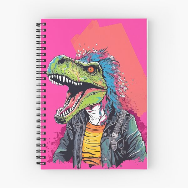 Artikelvorschau, Pop-Art-Rock-Dinosaurier entworfen und verkauft von Ascendesign.