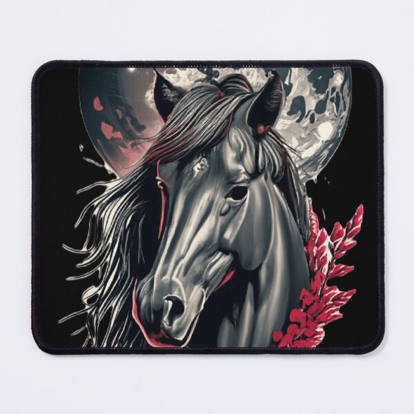Artikelvorschau, Shadow Stallion: Gothic Horse Sketch entworfen und verkauft von Elpico11.
