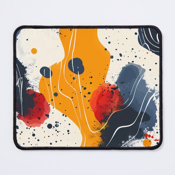 Item preview, Abstract colorful watercolor art pattern designed and sold by aivisionsart.