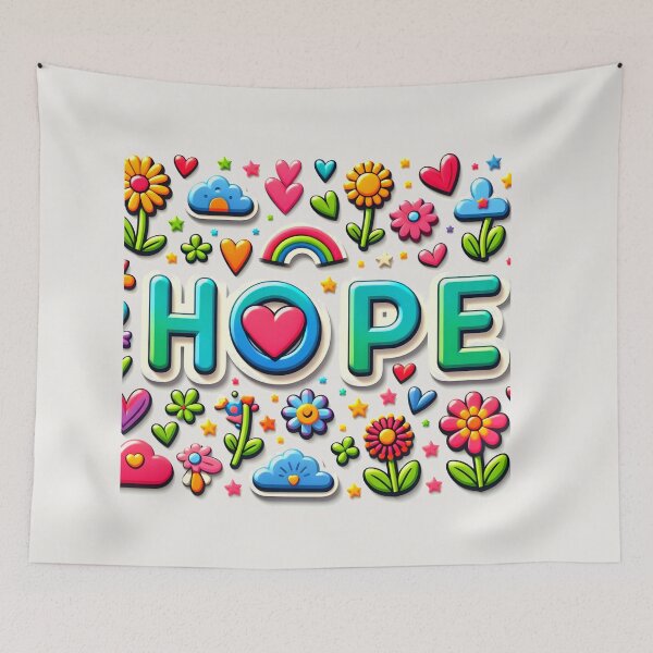 Artikelvorschau, Hoffnungswort, motivierendes Design entworfen und verkauft von GLORY-LIFE.
