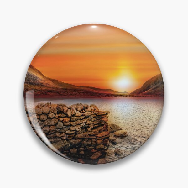 Item preview, Idwal Lake Sunset designed and sold by AJEvans.
