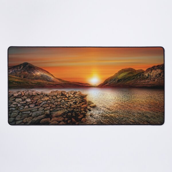 Item preview, Idwal Lake Sunset designed and sold by AJEvans.