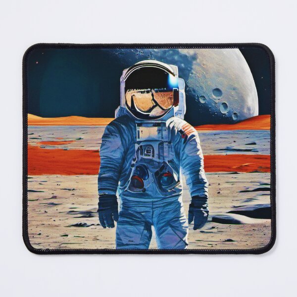 Item preview, Spacewalker on Moon: Astronaut Artwork designed and sold by Health And Fitness Posts e-Store.