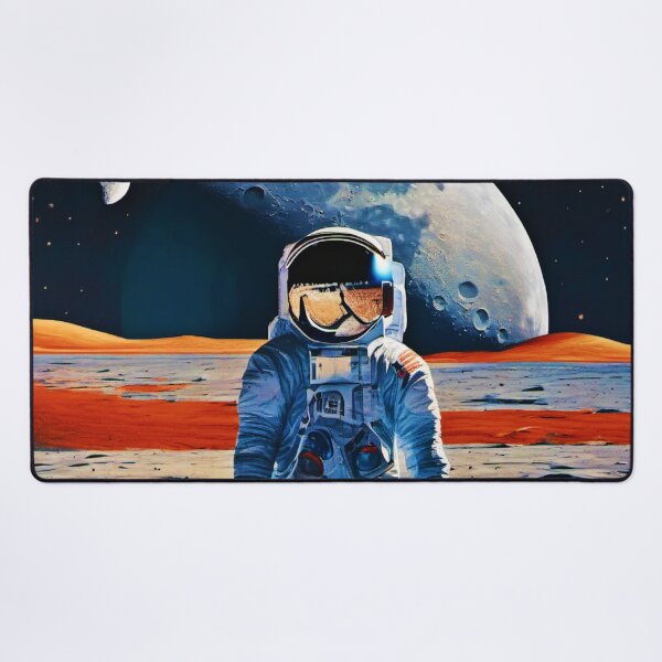Item preview, Spacewalker on Moon: Astronaut Artwork designed and sold by Health And Fitness Posts e-Store.