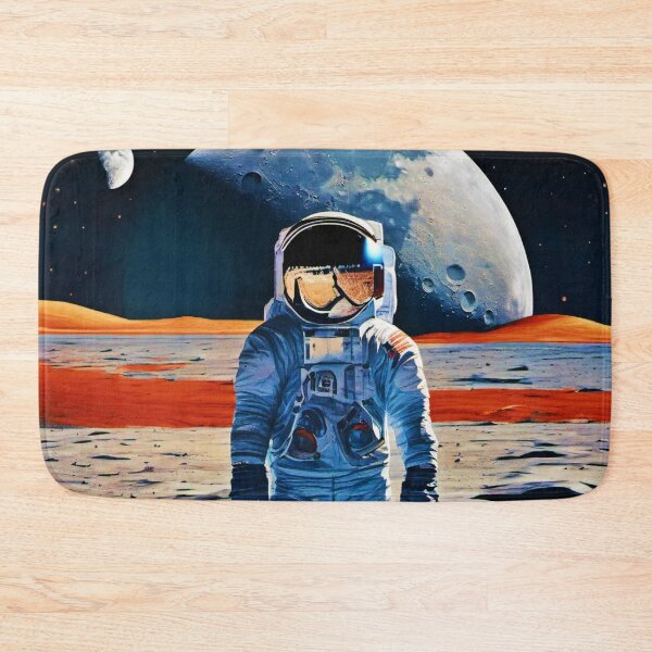 Item preview, Spacewalker on Moon: Astronaut Artwork designed and sold by Health And Fitness Posts e-Store.
