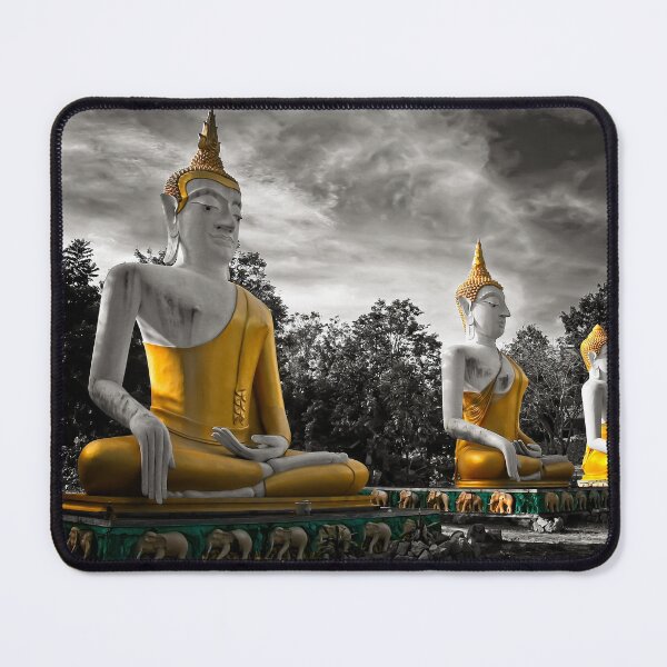 Item preview, Three Golden Buddhas designed and sold by AJEvans.