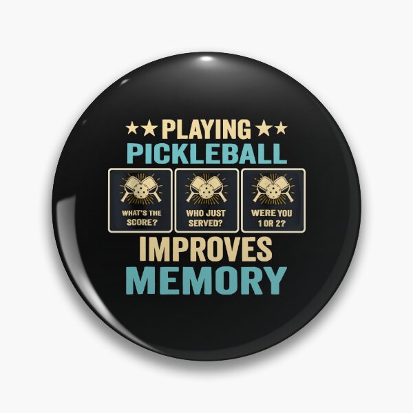 Item preview, Playing Pickleball improves memory Pickleball  designed and sold by arbaouigfx.