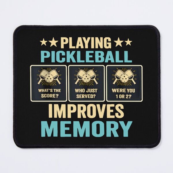 Item preview, Playing Pickleball improves memory Pickleball  designed and sold by arbaouigfx.