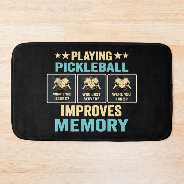 Item preview, Playing Pickleball improves memory Pickleball  designed and sold by ArbaoPopStudio.