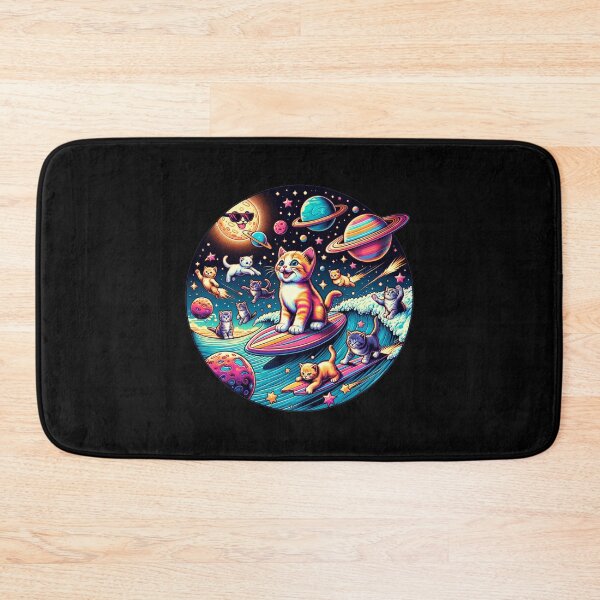 Item preview, Playful Kittens Engaging in Various Cosmic Activities designed and sold by Philip-p22.
