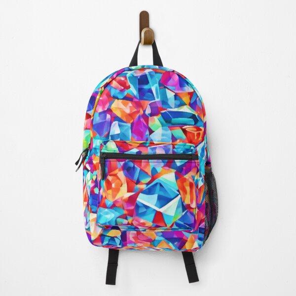 Item preview, Gleaming Crystal Rainbow: Vivid Shard Art designed and sold by Health And Fitness Posts e-Store.