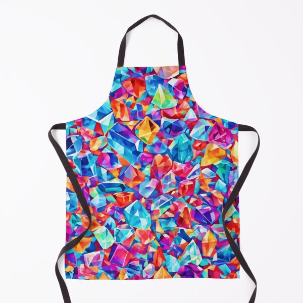 Item preview, Gleaming Crystal Rainbow: Vivid Shard Art designed and sold by Health And Fitness Posts e-Store.