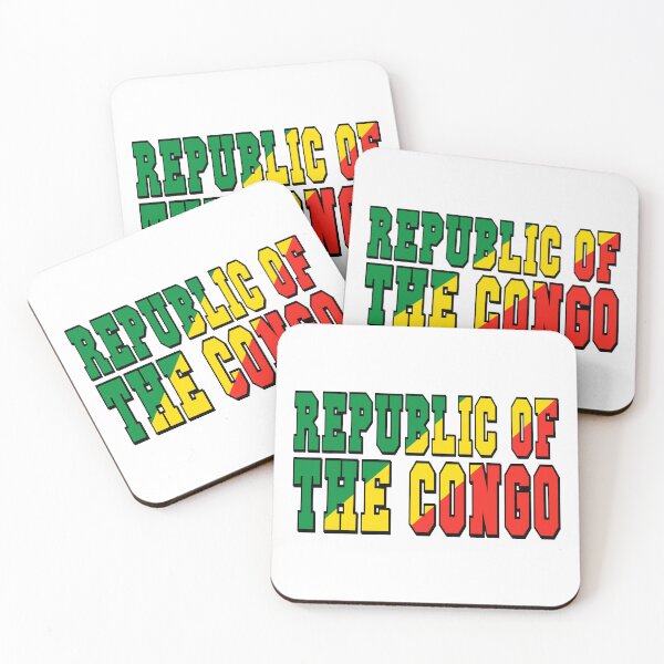 Item preview, Democratic Republic of the Congo Country Flag Typography designed and sold by TravelWish.