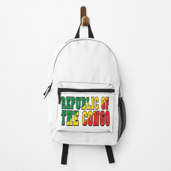 Item preview, Democratic Republic of the Congo Country Flag Typography designed and sold by TravelWish.