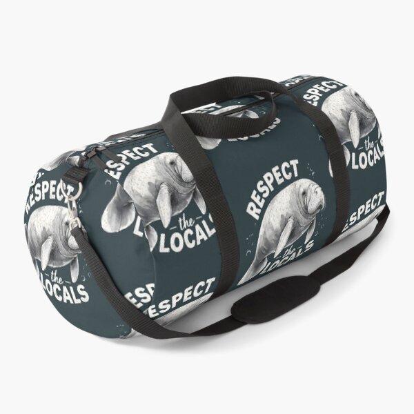 Item preview, Manatee Respect The Locals Cute designed and sold by HowToCanadian.
