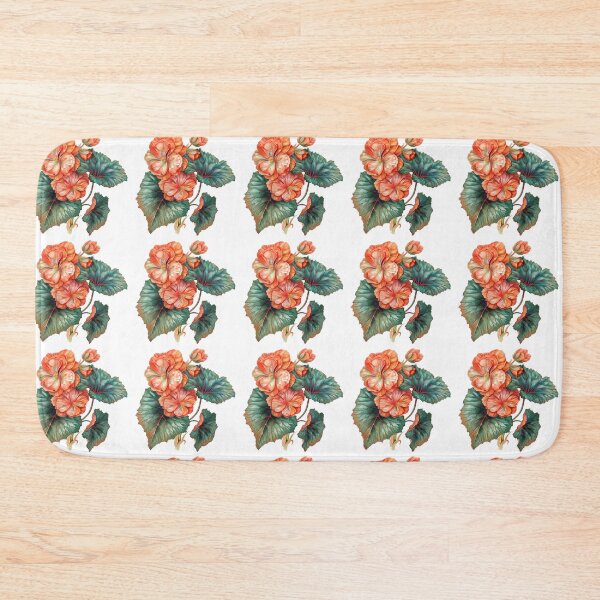 Item preview, Orange Begonia in Bloom designed and sold by Artcurrents.