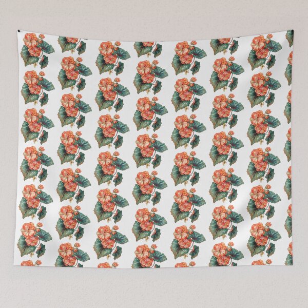 Item preview, Orange Begonia in Bloom designed and sold by Artcurrents.