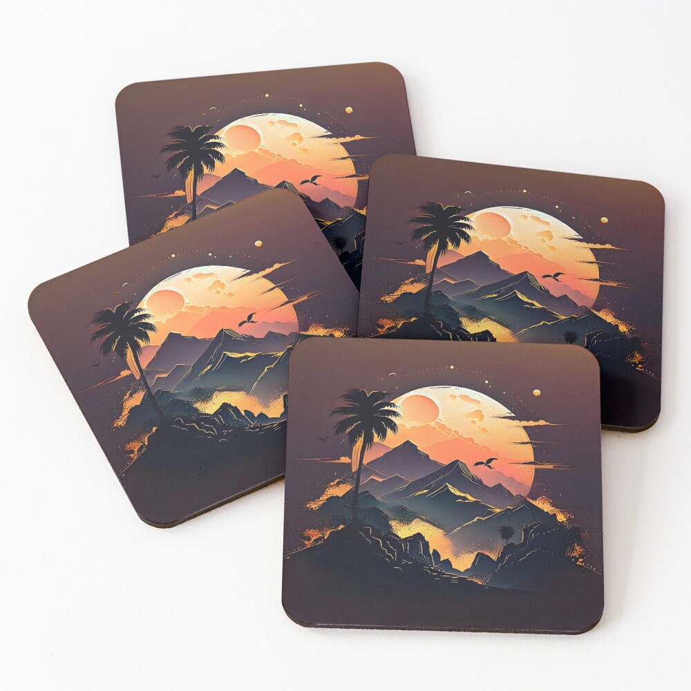 Item preview, Coasters (Set of 4) designed and sold by ramboe.