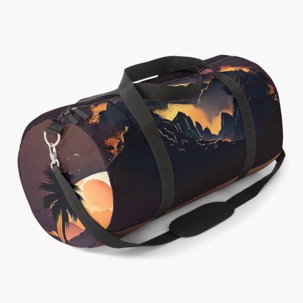 Item preview, Atardecer en la montaña oscura designed and sold by ramboe.
