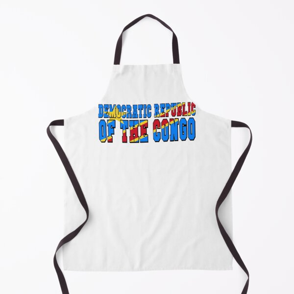 Item preview, Democratic Republic of the Congo Country Flag Typography designed and sold by TravelWish.