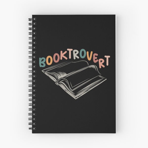 Item preview, booktrovert book love reading symbol retro vintage reader books designed and sold by AndreMi.