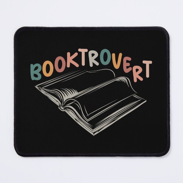 Item preview, booktrovert book love reading symbol retro vintage reader books designed and sold by AndreMi.