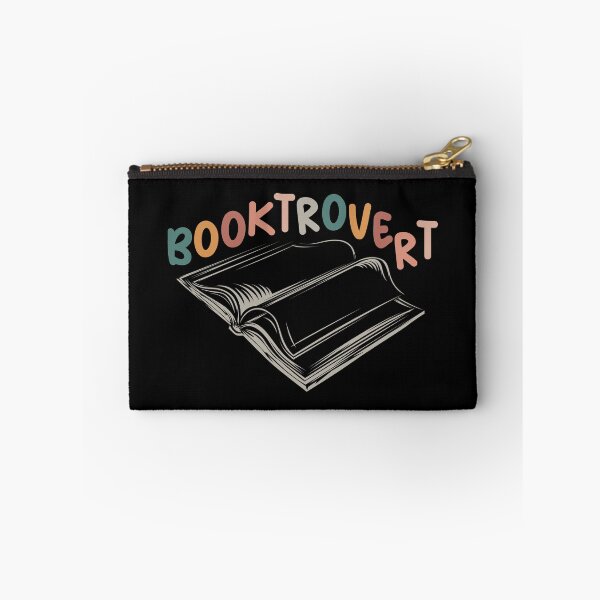 Item preview, booktrovert book love reading symbol retro vintage reader books designed and sold by AndreMi.