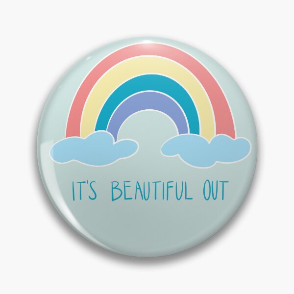 Item preview, It's Beautiful Out (When There's a Rainbow) designed and sold by MustardKitty.