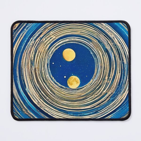 Item preview, Planetary Circles: Celestial Pattern Art designed and sold by Health And Fitness Posts e-Store.