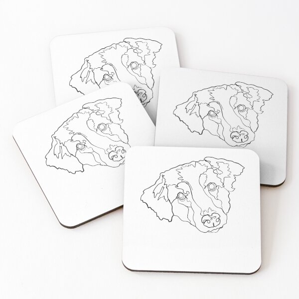 Item preview, Mini Aussie abstract designed and sold by theartsyeq_art.