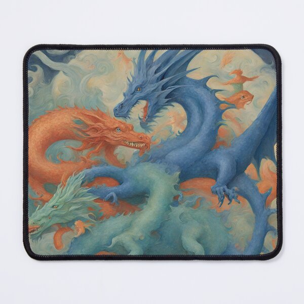 Item preview, The Fighting Dragons designed and sold by ohsopurposeless.
