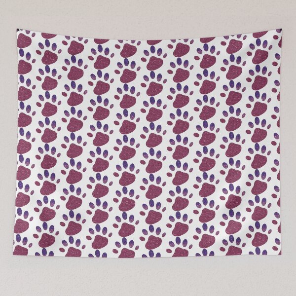 Item preview, Heart dog paw, pink and purple designed and sold by Karen Dayton.